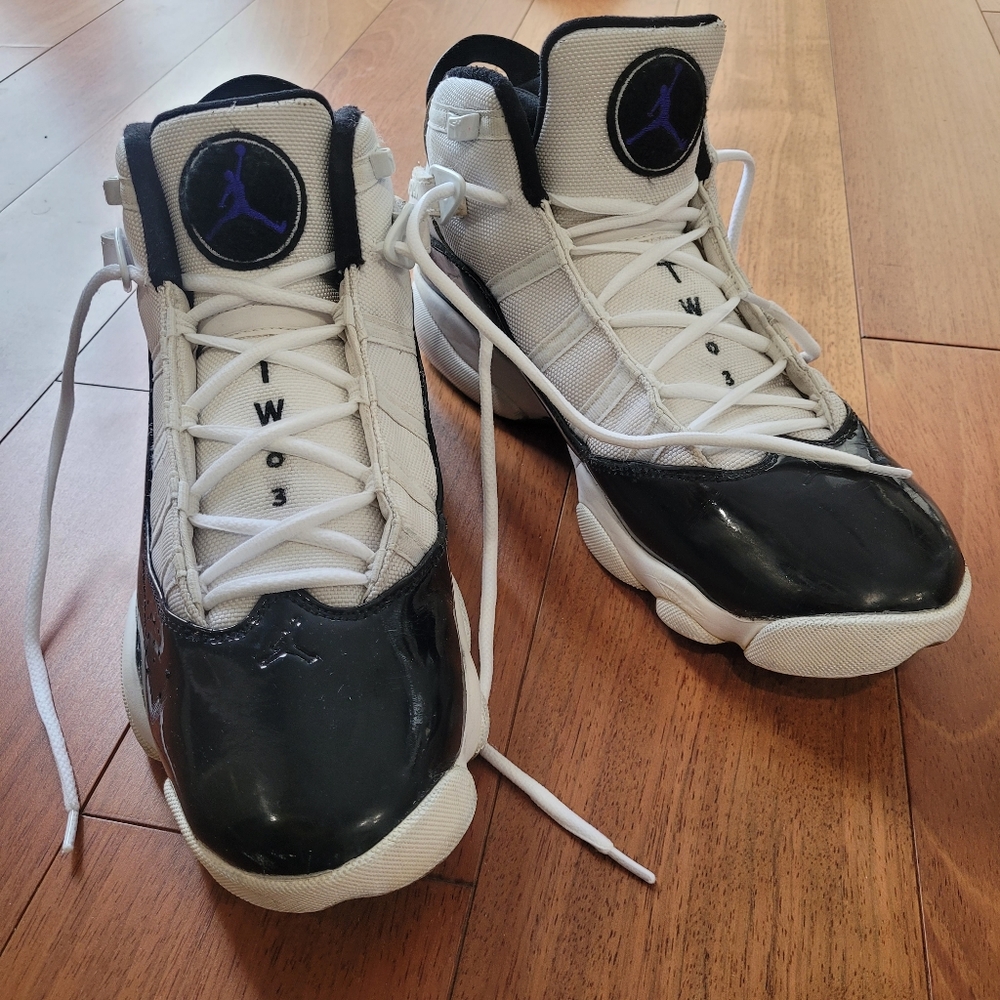 Air Jordan 6 Rings Dark Concord White